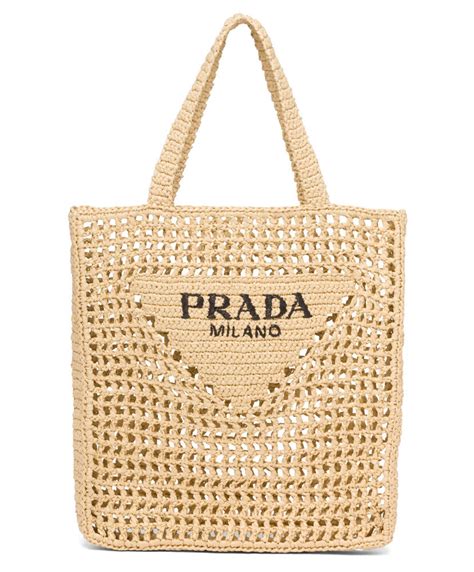 prada crochet bag fake|prada summer tote bag.